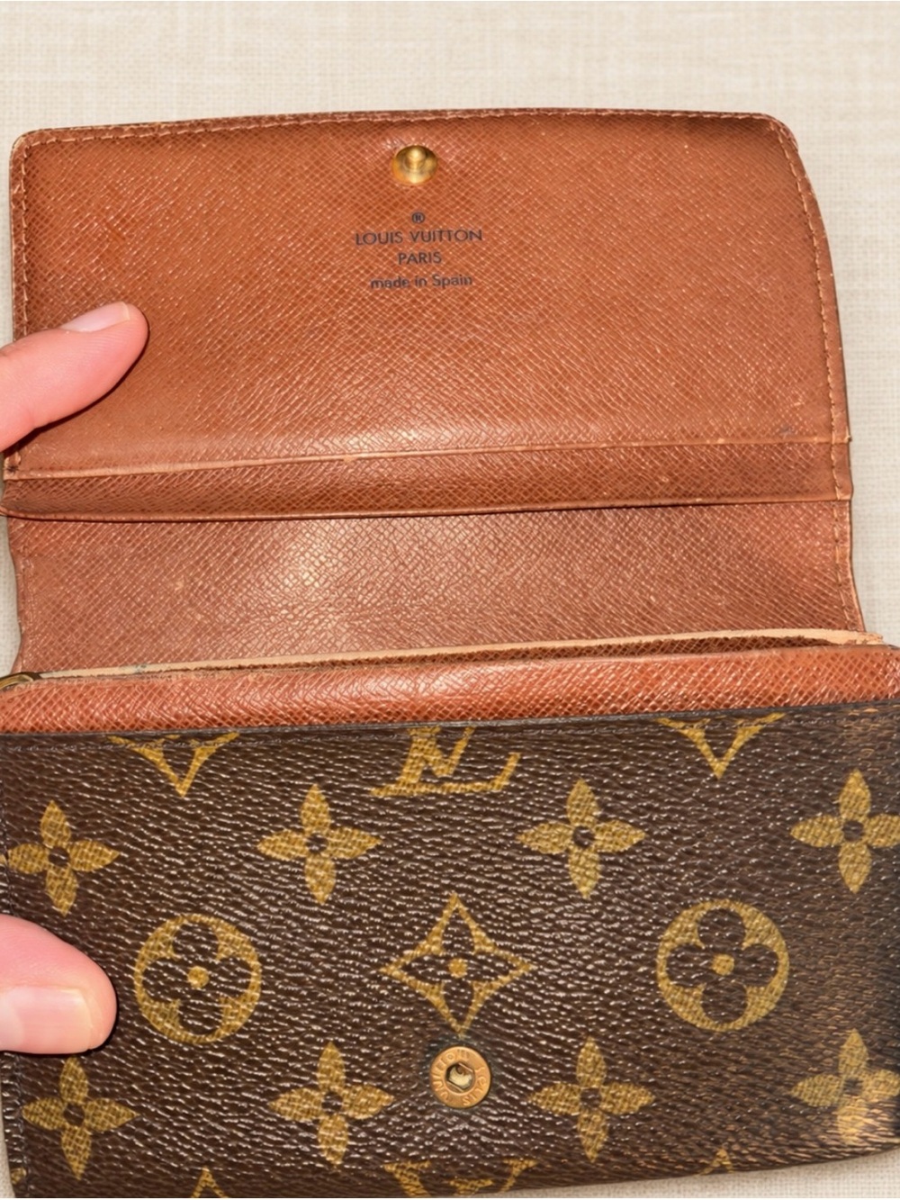 Louis Vuitton Brown Monogram Crossbody with Small Wallet - Picture 5 of 8